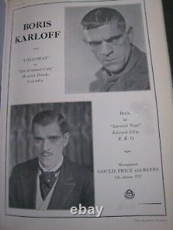 Jan 1931 Casting Directory. Cagney, Karloff, Blondell +