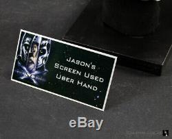 Jason X Uber Jason's Screen Used Hero Right Armored Hand withCOA/acrylic display