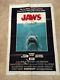 Jaws 1975 Original One Sheet Movie Poster