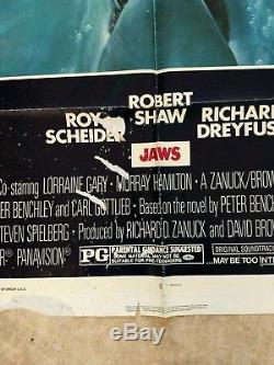 Jaws 1975 Original One Sheet Movie Poster