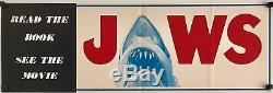 Jaws Original 1975 Book & Movie Poster/Flyer ULTRA RARE