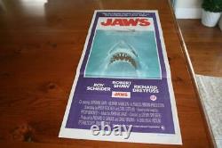 Jaws Rare 1975 Australian Horror Original Daybill Movie Poster In Very Good Cond