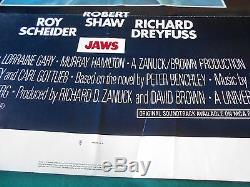 Jaws one-sheet 1975 Original NSS without Ratings Box
