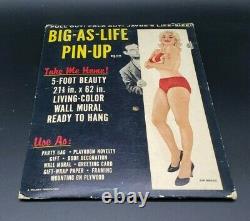 Jayne Mansfield Original 1956 Style Pin Up Poster with Packaging BIG-AS-LIFE