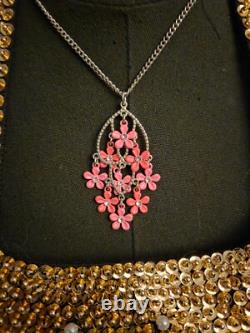 Jayne Mansfield Personally Owned & Worn 1960's Pink Necklace from Her Estate
