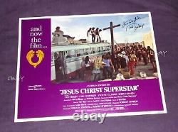 Jesus Christ Superstar original signed lobby card Ted Neeley film, stage star