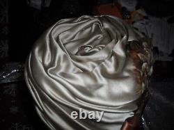 Joan Crawford Owned Worn 60's Satin Turban Hat from Hairstylist Sydney Guilaroff