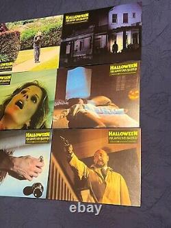 John Carpenter's Halloween (1978) Original German Lobby Cards