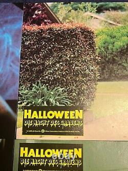 John Carpenter's Halloween (1978) Original German Lobby Cards