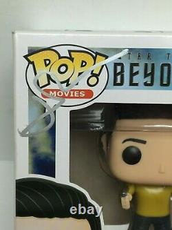 John Cho Signed Star TrekBeyond Sulu Funko Pop #350 BAS Beckett E49619