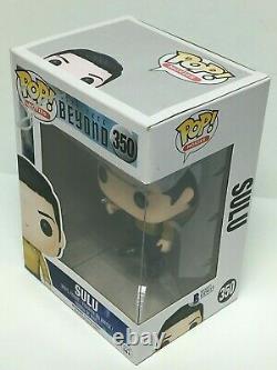 John Cho Signed Star TrekBeyond Sulu Funko Pop #350 BAS Beckett E49619