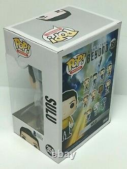 John Cho Signed Star TrekBeyond Sulu Funko Pop #350 BAS Beckett E49619