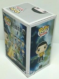 John Cho Signed Star TrekBeyond Sulu Funko Pop #350 BAS Beckett E49619