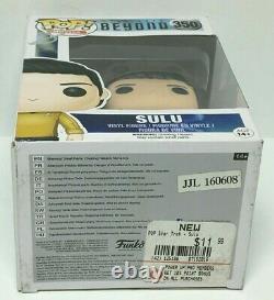 John Cho Signed Star TrekBeyond Sulu Funko Pop #350 BAS Beckett E49619