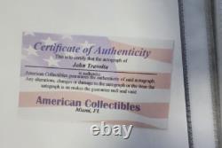 John Travolta 8x10 Original Autograph Photo withCOA Authentic Movie Memorabilia