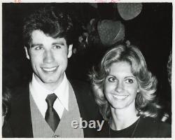 John Travolta Olivia Newton John Original Type 1 Photo Vintage 8x10 Memorabilia