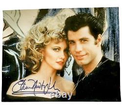 John Travolta Olivia Newton Signed Autograph Photograph RARE Memorabilia Photo