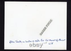 John Travolta On Location 1978 Type 1 Photo Vintage 8x10 Celebrity Memorabilia