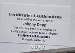 Johnny Depp 8x10 Original Autograph Photo withCOA Authentic Movie Memorabilia