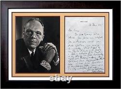 Joshua Logan HAND WRITTEN Letter Signed Photograph Pulitzer Prize Book Authentic