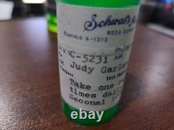 Judy Garland Owned &Used empty bottle of Seconal from 1967 Dr. Jacobson WithLOA