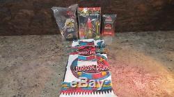 Jurassic Park 1993 Original Overnight Travel Kit, Towels, and Toothbrush set