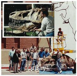 Jurassic Park 1st T-Rex Development Bust Produced at Amblin June 1990