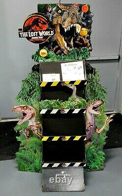 Jurassic Park Lost World 6' Floor Merchandiser Store Display 1997