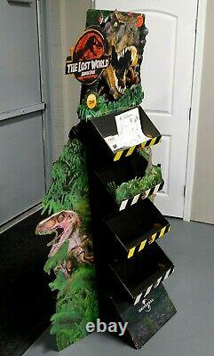 Jurassic Park Lost World 6' Floor Merchandiser Store Display 1997