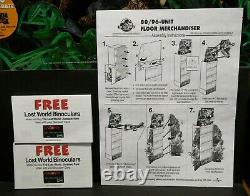 Jurassic Park Lost World 6' Floor Merchandiser Store Display 1997