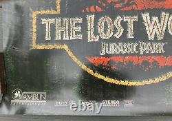Jurassic Park The Lost World Movie Banner Poster 1997 Rare Huge, 5 feet long