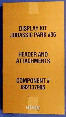 Jurassic Park Vhs Store Display With Lights, Opening Gates 1993 New