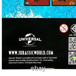 Jurassic World 2022 Sticker Collecting Album Book RARE Universal Official