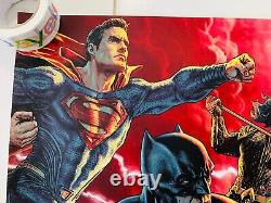 Justice League Lee Bermejo Mondo Poster Print 24x36 Numbered 61/400 Zach Snyder