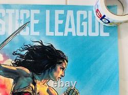 Justice League Lee Bermejo Mondo Poster Print 24x36 Numbered 61/400 Zach Snyder