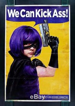 KICK ASS CineMasterpieces ORIGINAL MOVIE POSTERS SIGNED HIT GIRL RED MIST 2010