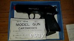 KKS MARUSHIN MGC MODEL GUN PROP WALTHER PPK JAMES BOND PISTOL 70s JAPANVINTAGE