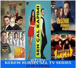 Kerem Bursin All TV Series (5 in 1 pack) English Subtitles Full HD No ADS