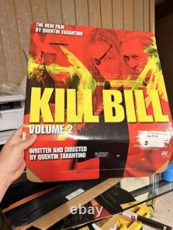 Kill Bill Volume 2 Uma Thurman Original DVD Store Display Header Parts Tarantino