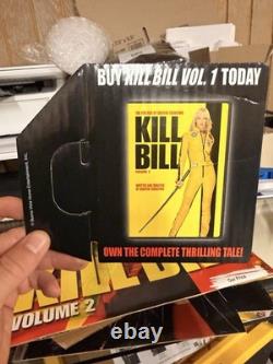 Kill Bill Volume 2 Uma Thurman Original DVD Store Display Header Parts Tarantino