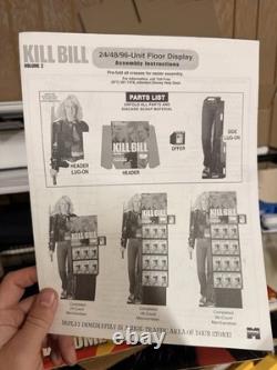 Kill Bill Volume 2 Uma Thurman Original DVD Store Display Header Parts Tarantino