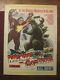 King Kong Vs Godzilla 1963 Original Rolled 30 x 40 Movie Poster Toho