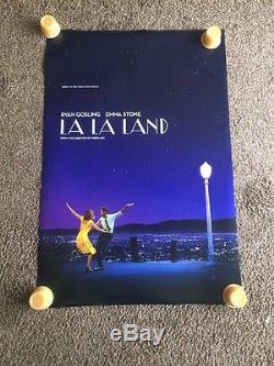 LA LA LAND D/S Movie Poster Original 27x40 DS Emma Stone Ryan Gosling