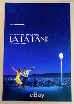 LA LA LAND Emma Stone RYAN GOSLING Rolled 27x40 Original DS MOVIE POSTER