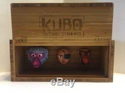 LAIKA Kubo and the Two Strings Screen Used Puppet Animation Face Set