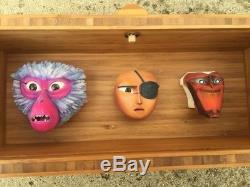 LAIKA Kubo and the Two Strings Screen Used Puppet Animation Face Set