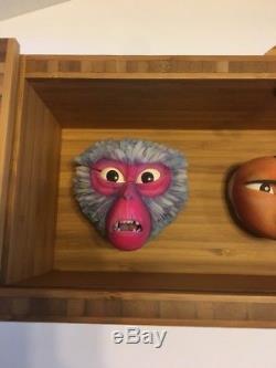 LAIKA Kubo and the Two Strings Screen Used Puppet Animation Face Set