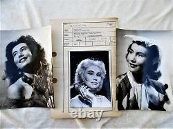 LENA BIRKOVÁ Russian-Czech ACTRESS Large Family PHOTO ARCHIVE approx 350 Items