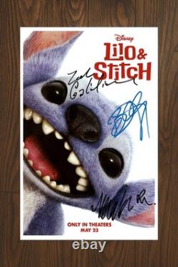 LILO & STITCH Signed Movie Poster 11x17 with COA Authentic Memorabilia