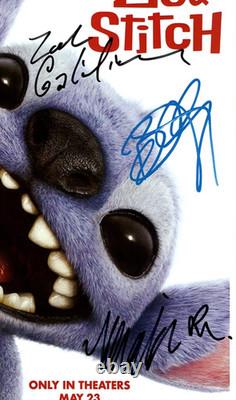 LILO & STITCH Signed Movie Poster 11x17 with COA Authentic Memorabilia